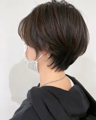 ショート Lien所属・衣笠 雅俊のヘアスタイル