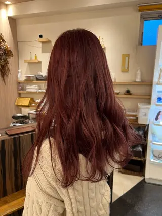 カラー 久永 菫のヘアスタイル