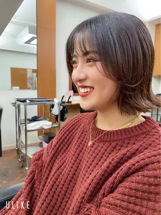 ショート Paddle所属・似合わせレイヤー/ レイヤーパーマ/高倉のヘアスタイル