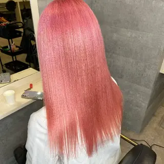 ミディアム カラー ノミネーション大宮所属・TOSHIKI/ ハイトーン/髪質改善のヘアスタイル