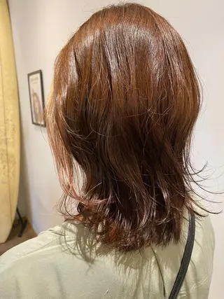 ミディアム 髪質改善 大内翔太のヘアスタイル