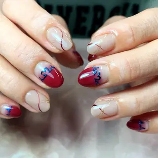 ネイル Rose Glass 高蔵寺店のネイルデザイン