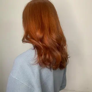 ロング カラー AMI ウルフパーマ/メンズのヘアスタイル