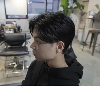 パーマ メンズ 栄　メンズカット /田　亮樹のヘアスタイル