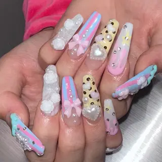ネイル 👽個性派ネイル🎀 komachiのヘアスタイル