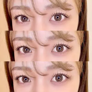 マツエク・マツパ eye＋nano所属・韓国風束感まつ毛🩵 Nozomiのマツエク・マツパデザイン