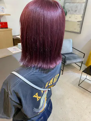 ミディアム 吉留愛加/ 似合わせ/心斎橋のヘアスタイル