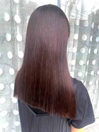 ロング 古澤 あかねのヘアスタイル