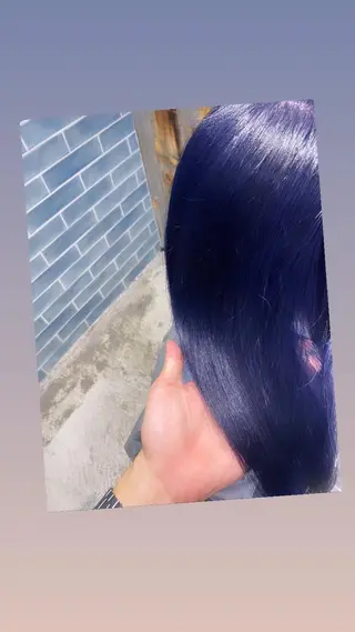 セミロング カラー CARAT堺東所属・ハマサキ 【店長】のヘアスタイル