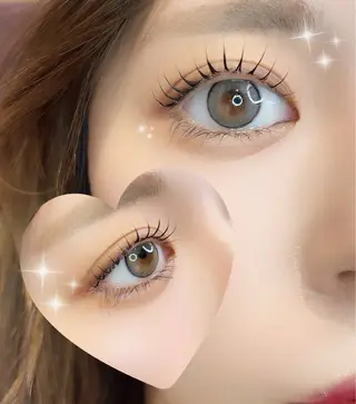 マツエク・マツパ GO TODAY シェアサロン 新宿Aura店所属・ᴇʏᴇ ʟɪsᴛ❤︎ ᴋᴀɴᴀのマツエク・マツパデザイン