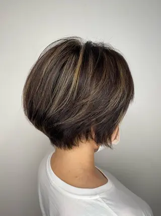 ショート カラー パーマ ヘアアレンジ メンズ キッズ HairSignature所属・ブリーチ指名神戸 No.1美容師RENのヘアスタイル