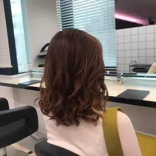 ミディアム エクステ/ケア カラー/KOICHIのヘアスタイル