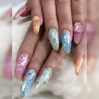 ネイル 中谷 亜佑美のネイルデザイン