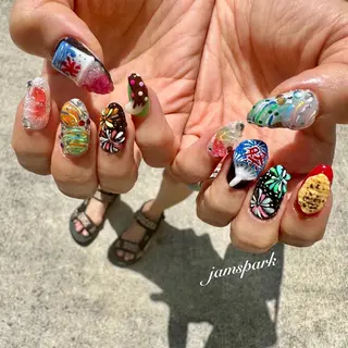 ネイル jamspark ✨のネイルデザイン