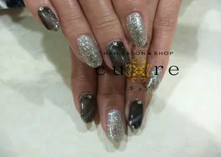 ミディアム ネイル ネイルサロン Cureのネイルデザイン