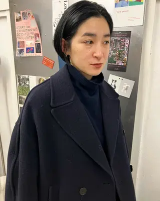 ショート 似合わせカットカラー 👩MINAのヘアスタイル