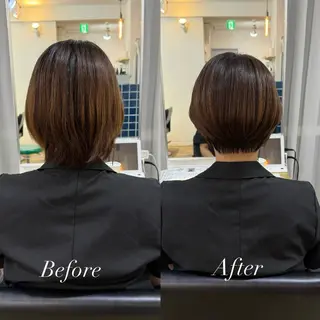 ショート 髪質改善特化／透明感 カラー／ＡＫＡＮＥ♡のヘアスタイル