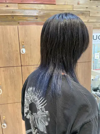 ミディアム メンズ メンズパーマ/ウルフ /似合わせカット滉一のヘアスタイル