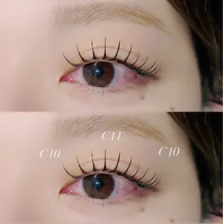 マツエク・マツパ EYELA YUKAのマツエク・マツパデザイン