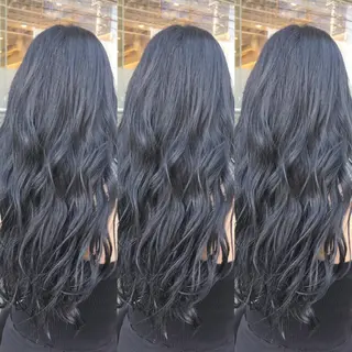 ロング カラー 青木 茂樹⭐️ 透明感カラーのヘアスタイル