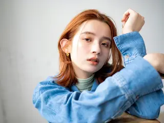 ミディアム カラー パーマ "オトナ髪”/ LAKA TOCCAのヘアスタイル