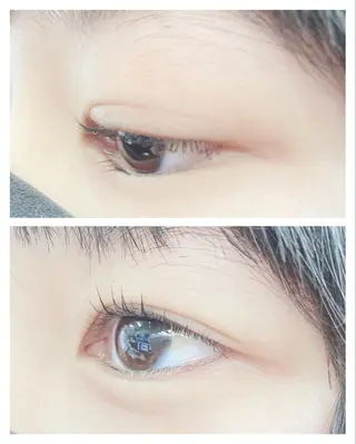 マツエク・マツパ ﾋﾞｭｰﾃｨ オレンジのマツエク・マツパデザイン