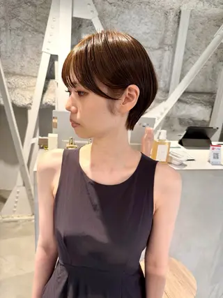 ショート 骨格診断で絶対可愛い ✨丸みショート✨凌弥のヘアスタイル