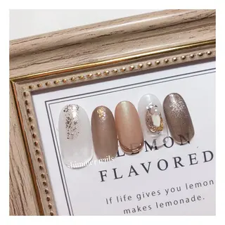 ネイル shimmer nailsのネイルデザイン