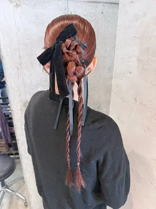 ヘアアレンジ 女性に人気♪ はやしほのかのヘアスタイル