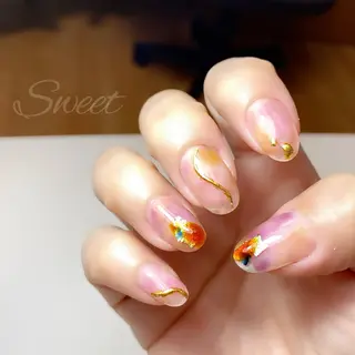 ネイル sweet 仲野陽子のネイルデザイン