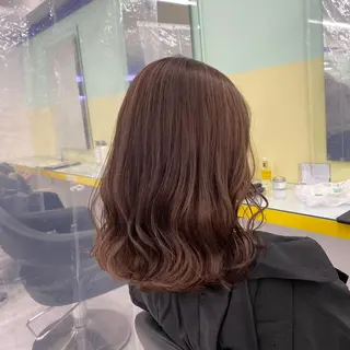 セミロング カラー ヘアアレンジ GOTODAY shair salon 横浜mare店所属・透明感抜群カラー mai🍑♡のヘアスタイル