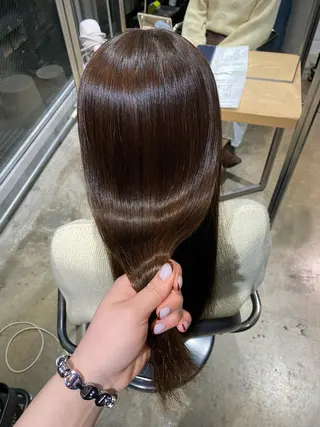 ロング INORI /フェイスレイヤーのヘアスタイル