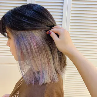 ミディアム カラー GO TODAY SHAiRE SALON 町田店所属・🫧大森 知夏🫧のヘアスタイル