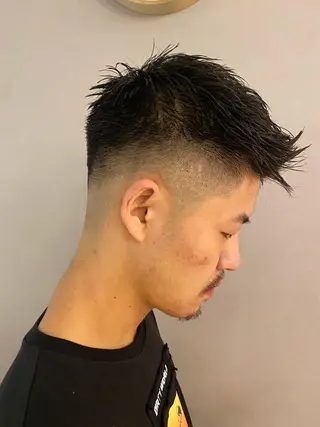 ショート メンズ unopulir   茶屋町店所属・unopulir 景山　凌のヘアスタイル