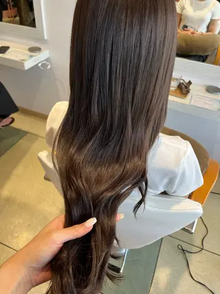 セミロング ボヌールソレイユ所属・☁️彦坂唯有/ 透明感カラー☁️のヘアスタイル