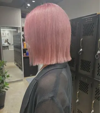 カラー ルシ🌈/ハイトーン デザインカラー/町田のヘアスタイル