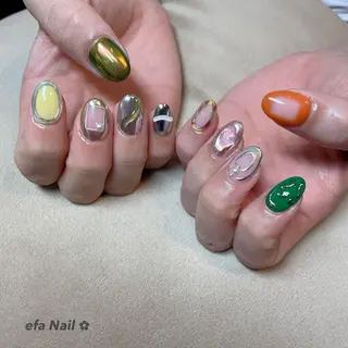 ネイル efa's  EyeNail-おもろまち-所属・efa Nail 🌺Okinawaのネイルデザイン