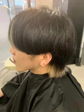 カラー メンズ 髪質改善色素改善特化 keiのヘアスタイル