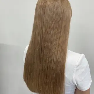 ロング トレンドモテカラー 🩷色落ちまで可愛くのヘアスタイル