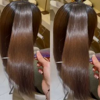 ミディアム 酸性ストレート/ ちさとのヘアスタイル