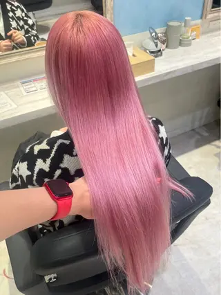 カラー デザインカラー/ ヘアアレンジ/りりかのヘアスタイル