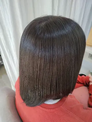 カラー ミディアム amiu/カラー/ス パ🐰土井志歩のヘアスタイル