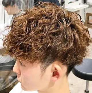 ミディアム パーマ 石渡このみ 🍊レイヤーカットのヘアスタイル