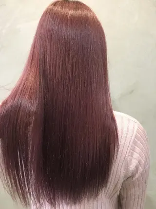ロング カラー 🩷🍭中津・梅田 エリア🍬💜のヘアスタイル