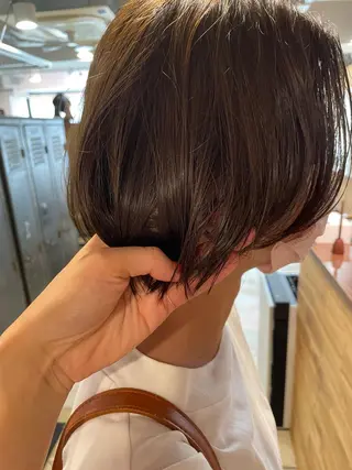 ショート さの あやねのヘアスタイル
