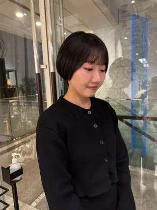 ショート SHEA.所属・表参道SHEA Am i／レイヤーカットのヘアスタイル