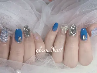 ネイル エツメ💅 長さだし🎀デザインのネイルデザイン