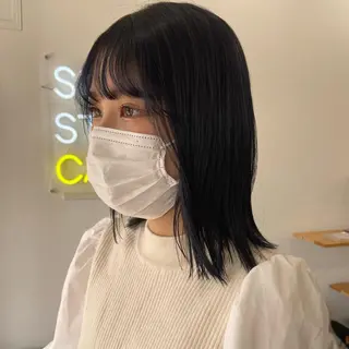 ミディアム SUNC🍀大熊 花奈絵🍀のヘアスタイル