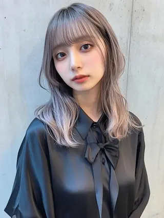 カラー GISEL 小倉のヘアスタイル