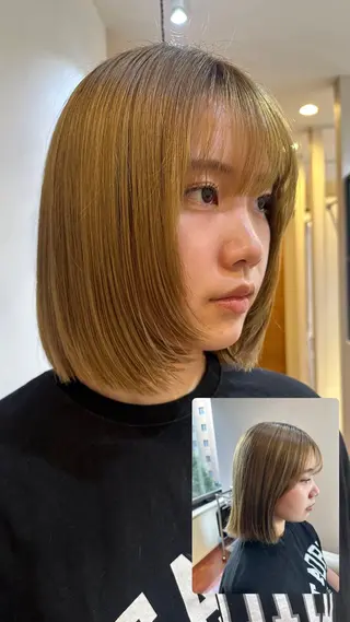 bico所属・momo 札幌美容師のヘアスタイル